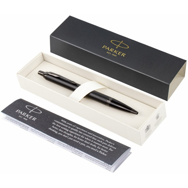 Ручка шариковая IM Achromatic Black BT PARKER 143769 / 2127618