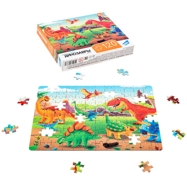 Пазлы DREAM MAKERS Динозавры RI1211C