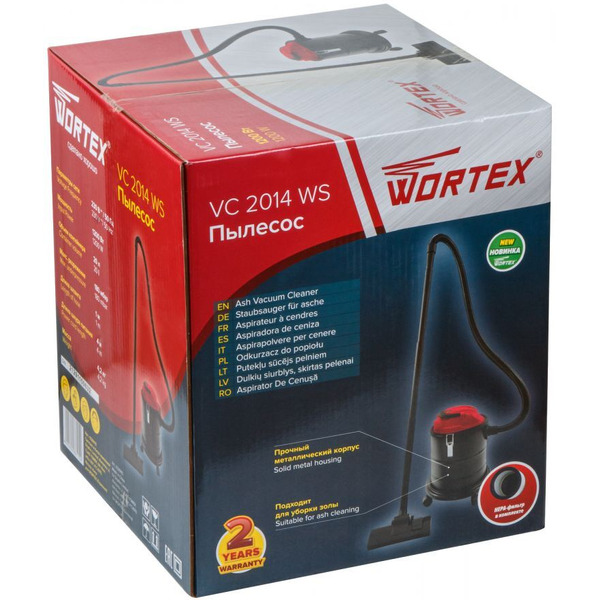 Пылесос Wortex VC 2014 WS (0329115)