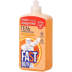 Гель для мытья посуды FASTBUY PowerWash апельсин 500 мл
