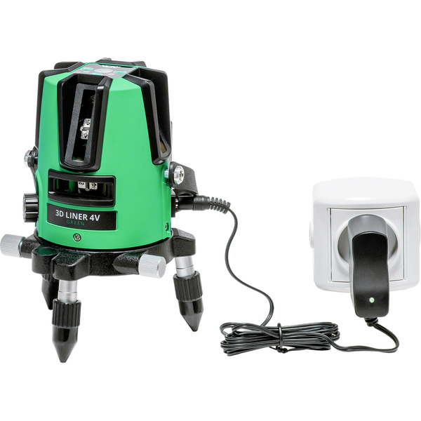 Построитель лазерных плоскостей (лазерный уровень) ADA 3D Liner 4V Green (А00531)
