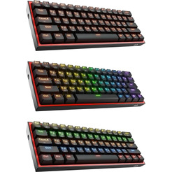 Клавиатура Redragon Fizz Pro 70666 (черный/красный)