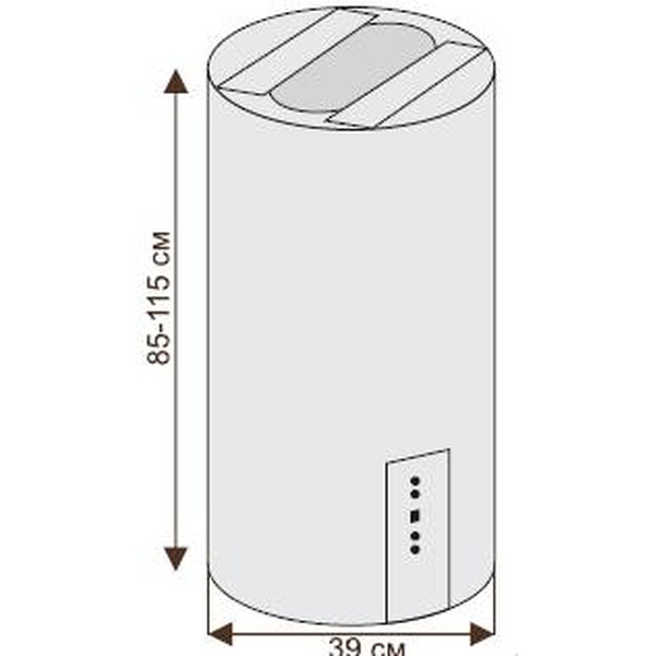 Вытяжка CIARKO Alexa inox