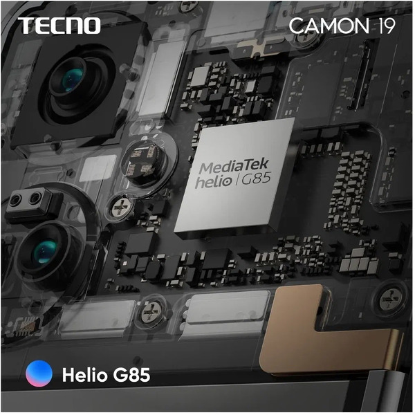 Смартфон TECNO Camon 19 (CI6n) 6GB/128GB (морская соль)