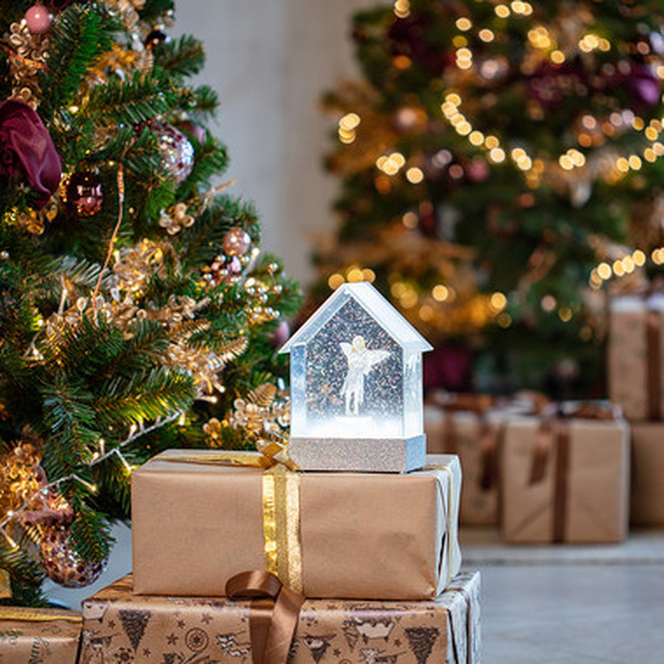 Декоративный светильник с эффектом конфети, подсветкой и мелодией NEON-NIGHT Фея 501-184