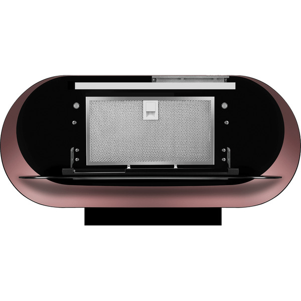 Кухонная вытяжка MAUNFELD Guna 60 (черный антрацит с розовым золотом)