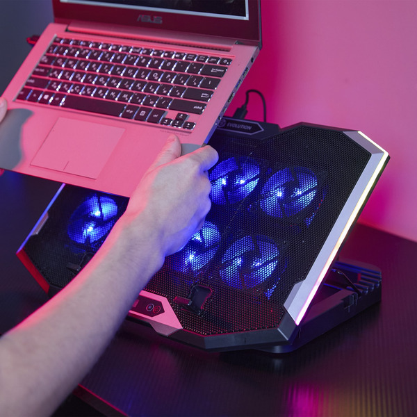 Подставка для ноутбука EVOLUTION LCS-07 RGB