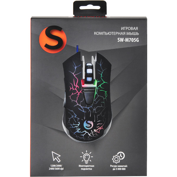 Игровая мышь SunWind SW-M705G