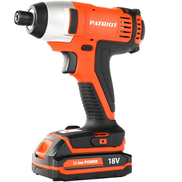 Винтоверт Patriot BR 180Li 1/4 (180301585) с 2-мя АКБ, кейс