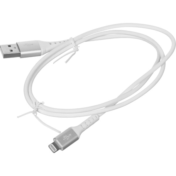 Кабель CACTUS USB Type-A - Lightning CS-LG.USB.A-0.8 (0.8 м, белый)