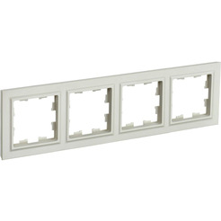 Рамка IEK Brite РУ-4-БрКр