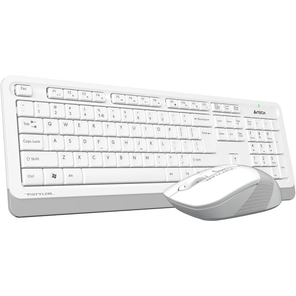 Клавиатура + мышь A4Tech Fstyler FG1010 (белый/серый)