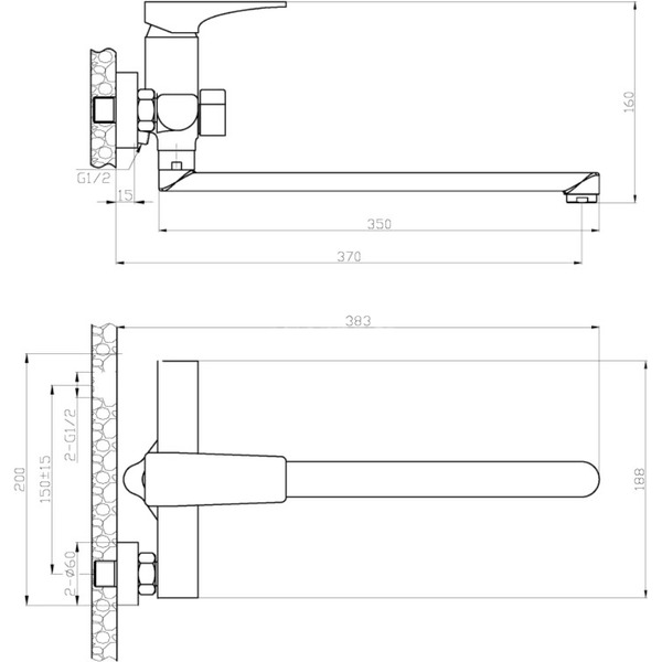 Смеситель AV Engineering AVDAR3-51053