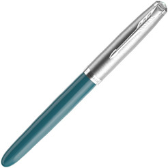 Ручка Parker 51 Core (2123506) Teal Blue CT F