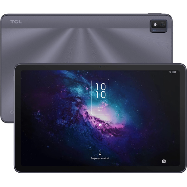 Планшет TCL 10 TabMax 9296Q WiFi 6GB/256GB (космический серый) + чехол и пленка