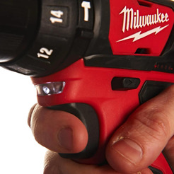 Дрель-шуруповерт Milwaukee M12 BPD-202C 4933441940 (с 2-мя АКБ, кейс)