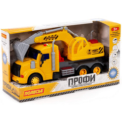 Экскаватор Полесье Профи Автомобиль-экскаватор инерционный 86440