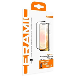 Защитное матовое стекло ATOMIC "CERAMIC MATTE" 2.5D для Xiaomi Redmi Note 9