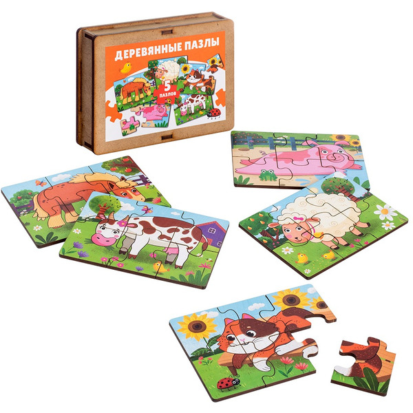 Пазл MASTER WOOD Животные WPM