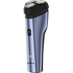 Электробритва Polaris PMR 0613RC wet&dry 4D PRO 5 blades+ (Синий/металлик)