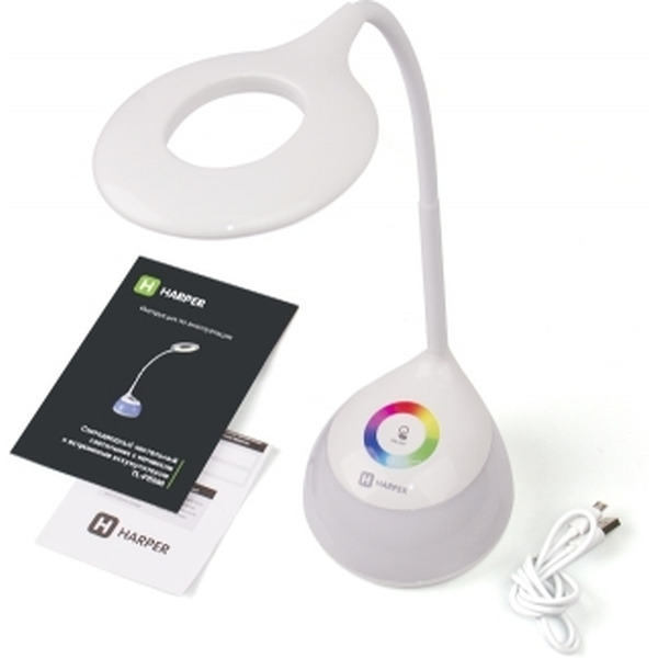 Светодиодный настольный светильник с ночником HARPER TL-PB888