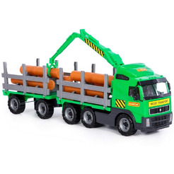 Автомобиль-лесовоз Полесье с прицепом 8725