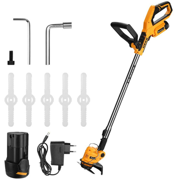 Триммер аккумуляторный DEKO DKTR12 (063-4238) с 2-мя АКБ и ЗУ