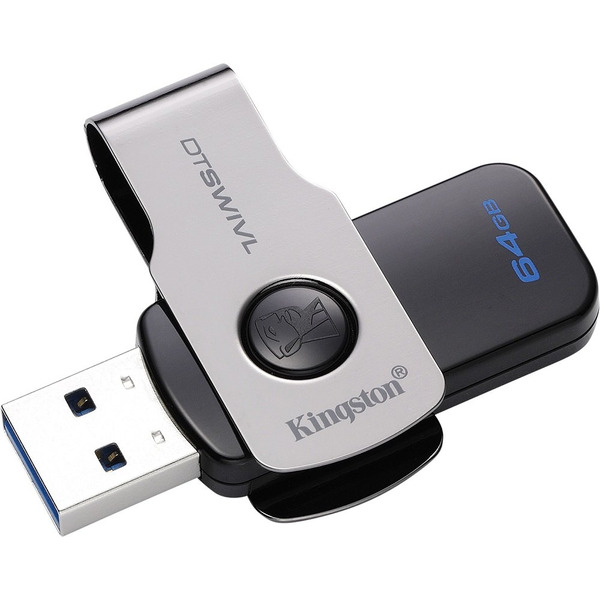 USB Flash Kingston Data Traveler SWIVL 64GB (DTSWIVL/64GB)