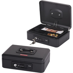 Ящик для денег BRAUBERG 291353 (черный)