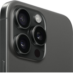Смартфон Apple iPhone 15 Pro Max 256Gb восстановленный ELNU Грейд A ELN3106A0322 (черный титан)