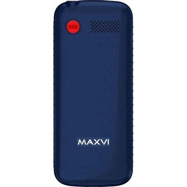 Кнопочный телефон Maxvi RT-04 (синий)