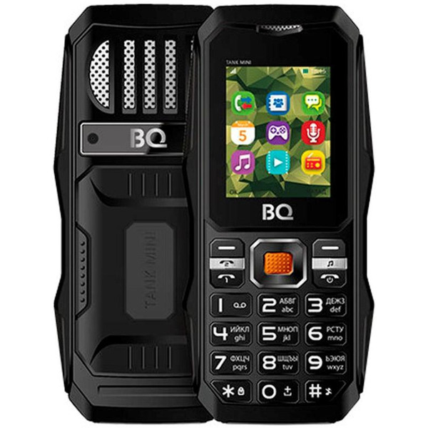 Мобильный телефон BQ-Mobile BQ-1842 Tank mini (черный)