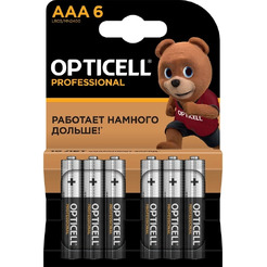 Батарейка Opticell Professional AAА (6 шт)