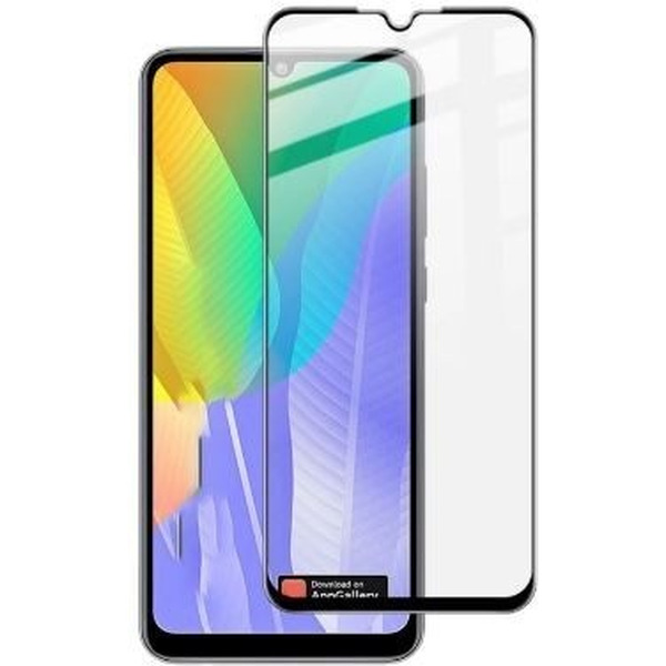 Защитное стекло CASE Full Glue для Huawei Y6p (черный)