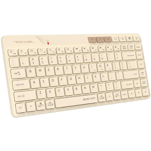Клавиатура A4Tech Fstyler FBK26C AS (бежевый)