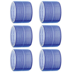 Бигуди Dewal R-VTR19 d78мм (6шт, синий)