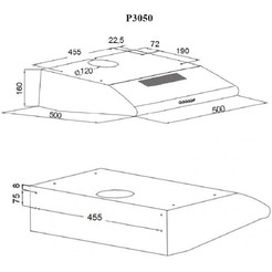 Вытяжка Akpo P-3060 WK-7 (белый)
