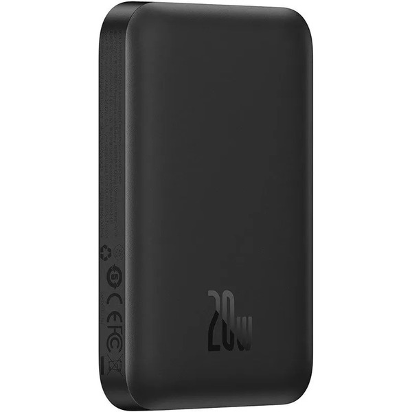 Внешний аккумулятор Baseus Magnetic Mini Wireless Fast Charging Power Bank 20W 6000mAh (черный)