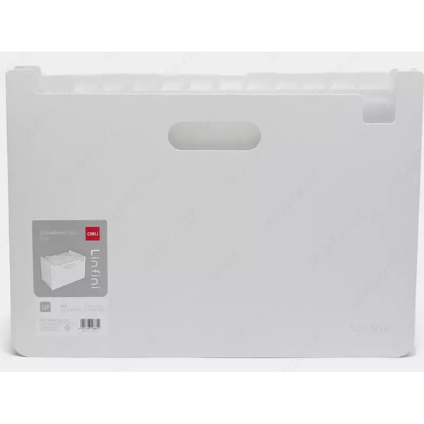 Лоток для бумаг DELI LINFINI EF604 (белый)