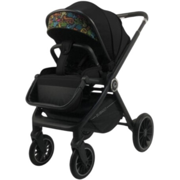 Детская универсальная коляска BubaGo BLOOM 2in1 BG 134-1 (черный)