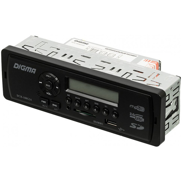 USB-магнитола Digma DCR-100G24