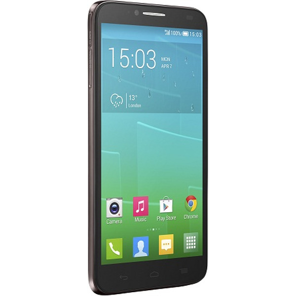 Смартфон ALCATEL 6037K One Touch черный/шоколад (Idol 2)