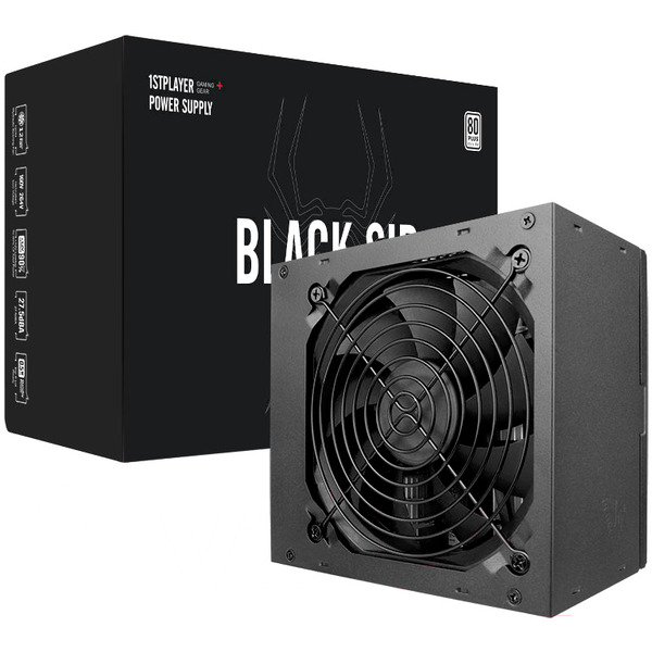 Блок питания 1stPlayer BLACK.SIR 600W SR-600W