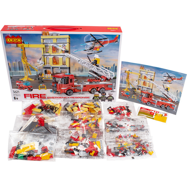 Конструктор Qunxing Toys Пожарная служба 3621