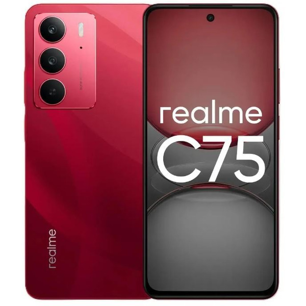 Смартфон Realme C75 8GB/256GB (красный)