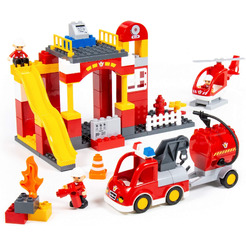 Конструктор Полесье 77509 Пожарная станция