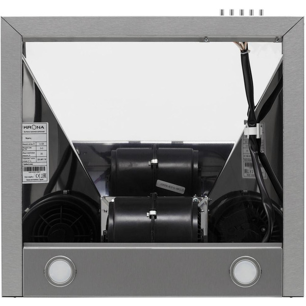 Кухонная вытяжка Krona Brief 500 Inox PB (нержавеющая сталь)
