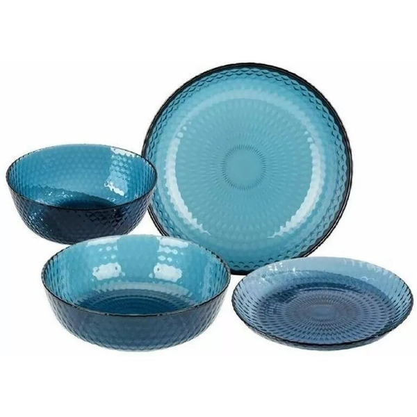 Набор тарелок Luminarc Идиллия Лондон Топаз O0203 (19шт)