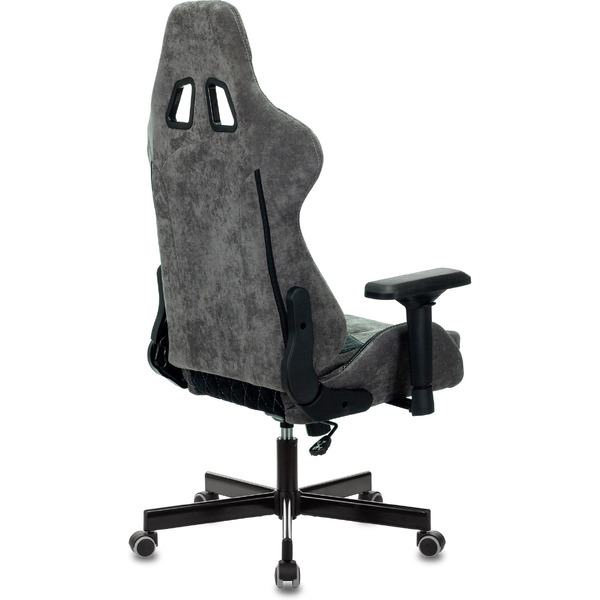 Кресло игровое Бюрократ Zombie VIKING 7 KNIGHT Fabric ткань/экокожа,черный