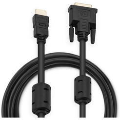 Кабель Buro HDMI-19M-DVI-D-1.8M